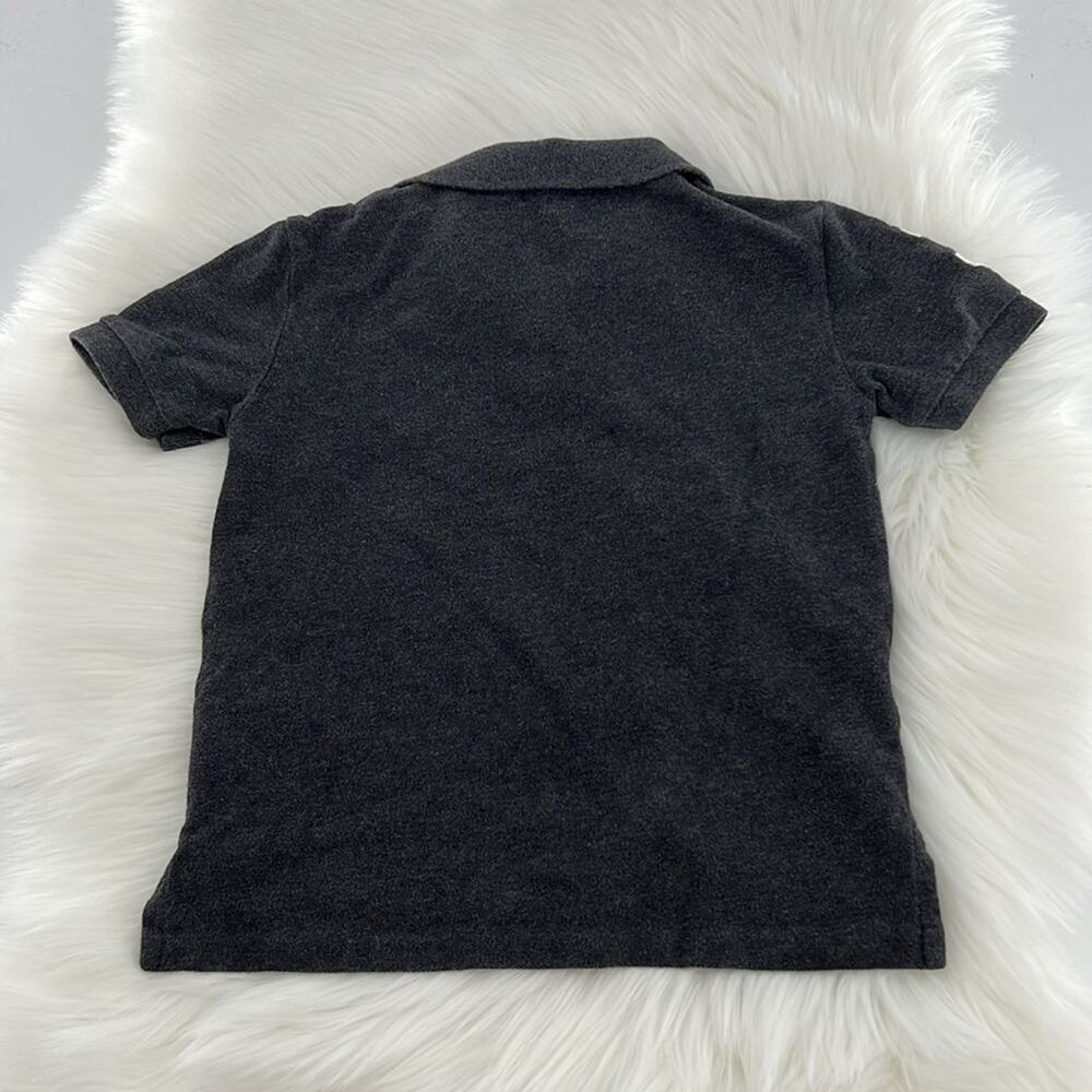 Polo Ralph Lauren Short Sleeve Large Logo Polo Shirt - Gray/White - 5 - Picture 5 of 5